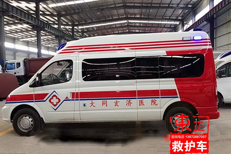 上汽大通V80長(cháng)軸救護車(chē)
